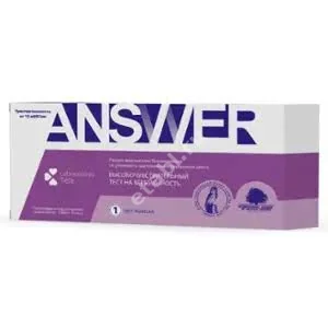 ТЕСТ НА ОВУЛЯЦИЮ Answer N5 (Клевер, РФ)