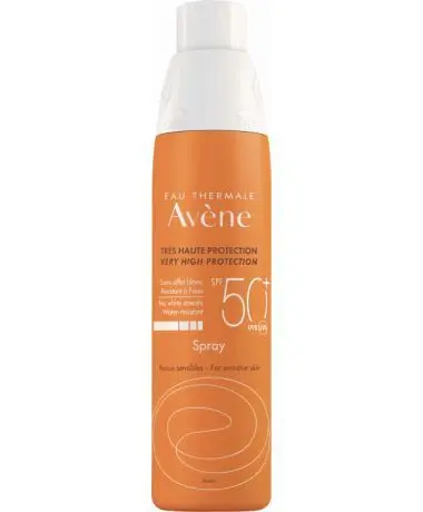 АВЕН (AVENE) Solaire спрей солнцезащитный 200мл SPF50+ (ПЬЕР ФАБР, ФРАНЦИЯ)