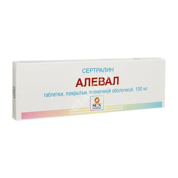 АЛЕВАЛ табл. п.п.о. 100мг N14 (САНФАРМА, ИНДИЯ)