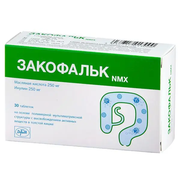 ЗАКОФАЛЬК NMX табл. N30 (ДЖНС&ДЖНС, ИТАЛИЯ)