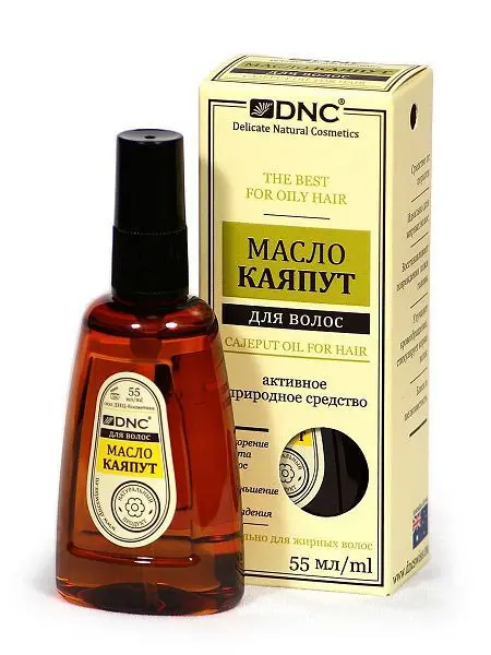 ДНЦ (DNC) масло для волос Каяпут 55мл (ДНЦ Косметика, РФ)