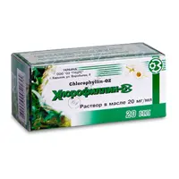 ХЛОРОФИЛЛИН-ОЗ р-р д/местн. и наружн. прим. масл. 2% - 20мл N1 (Опытный завод ГНЦЛС, УКРАИНА)