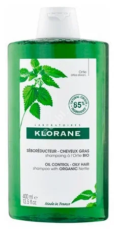 КЛОРАН (KLORANE) шампунь себорегулир Экстракт крапивы 400мл (ПЬЕР ФАБР, ФРАНЦИЯ)