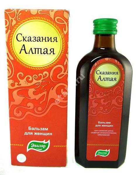 СКАЗАНИЯ АЛТАЯ бальзам 250мл для женщин (ЭВАЛАР, РФ)