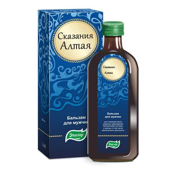 СКАЗАНИЯ АЛТАЯ бальзам 250мл для мужчин (ЭВАЛАР, РФ)