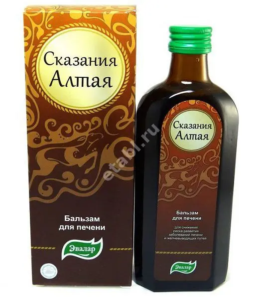 СКАЗАНИЯ АЛТАЯ бальзам 250мл для печени (ЮПЕКО, РФ)
