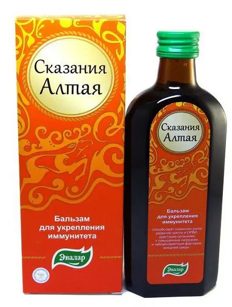 СКАЗАНИЯ АЛТАЯ бальзам 250мл для укрепления иммунитета (ЭВАЛАР, РФ)
