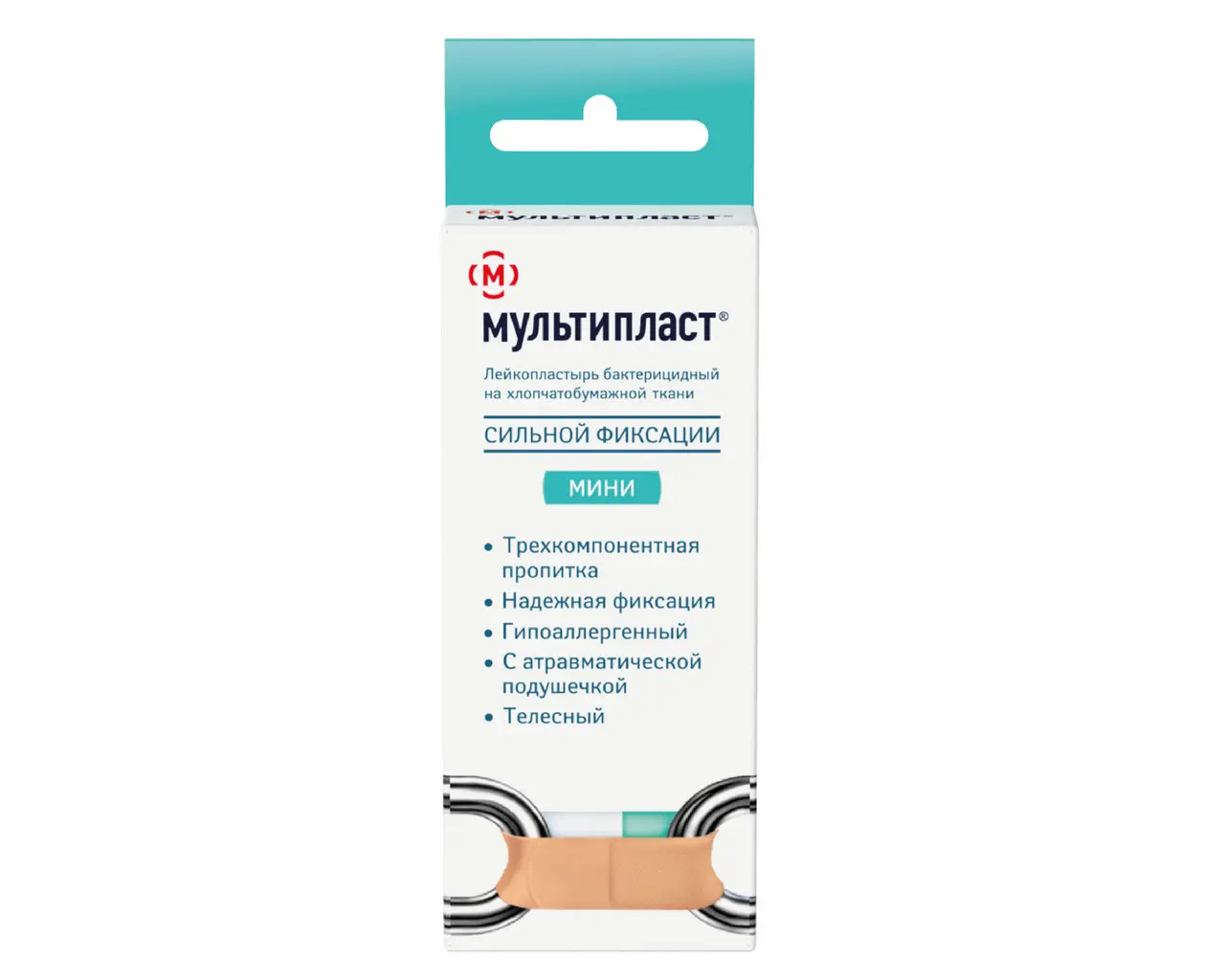 ПЛАСТЫРЬ бактерицид. Мультипласт набор мини сильной фиксации ткан беж. N20 (ВАЛЕНТА, РФ)