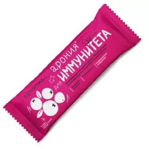 ЛЕОВИТ БиоИнновации батончик Арония для иммунитета 25г (ЛЕОВИТ, РФ)