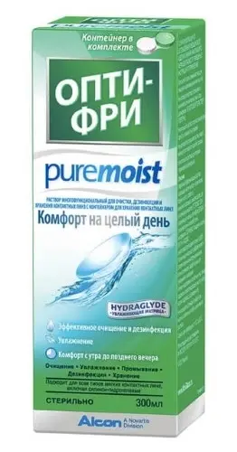 ОПТИ-ФРИ Pure Moist р-р д/конт линз 300мл (НОВАРТИС  ФАРМА, БЕЛЬГИЯ)