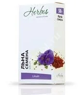 ЛЬНА СЕМЯ 50г (Хербес, РФ)