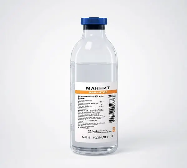 МАННИТ р-р д/инф. (фл.) 15% - 200мл N24 (Красфарма, РФ)