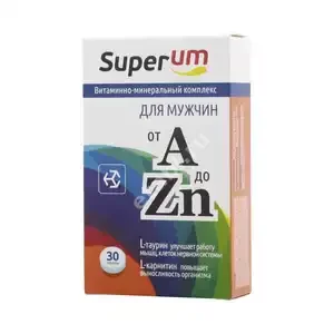 ВМК А-Zn Суперум для мужчин табл. N30 (ВнешторгФарма, РФ)