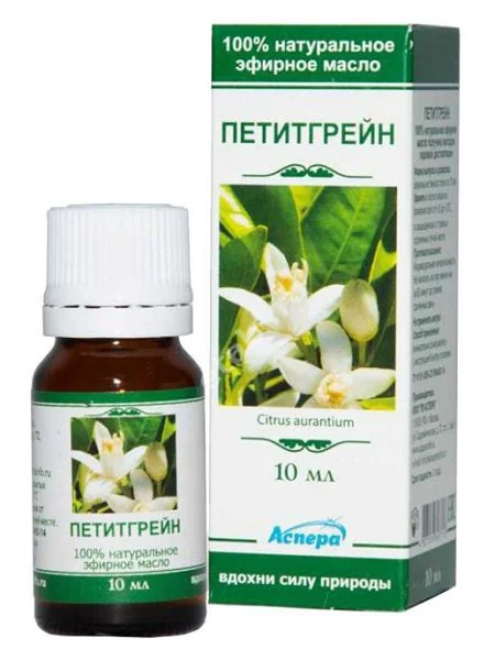 МАСЛО ЭФИРНОЕ Петитгрейн 10мл (Аспера ПК, РФ)