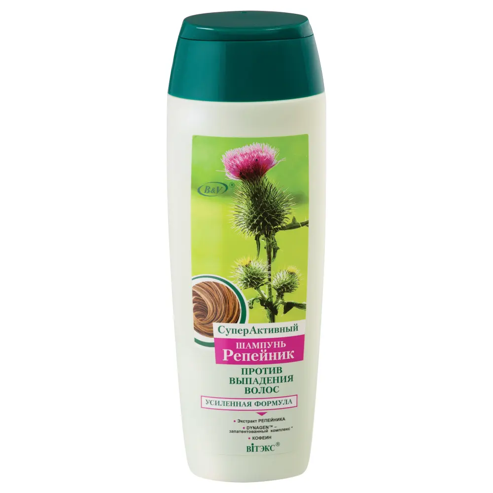 ВИТЭКС Репейник шампунь от выпадения активный 400мл (Витэкс, БЕЛАРУСЬ)