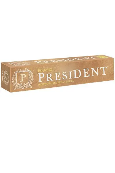 ПРЕЗИДЕНТ Эко Био зубная паста 50мл (ПРЕМЬЕР-ПРОДУКТ, ИТАЛИЯ)