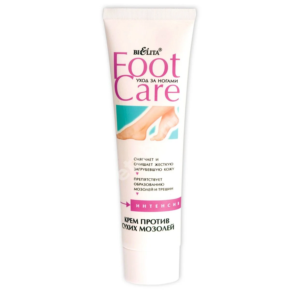 БЕЛИТА Foot care крем от сух мозолей 100мл (Белита, БЕЛАРУСЬ)