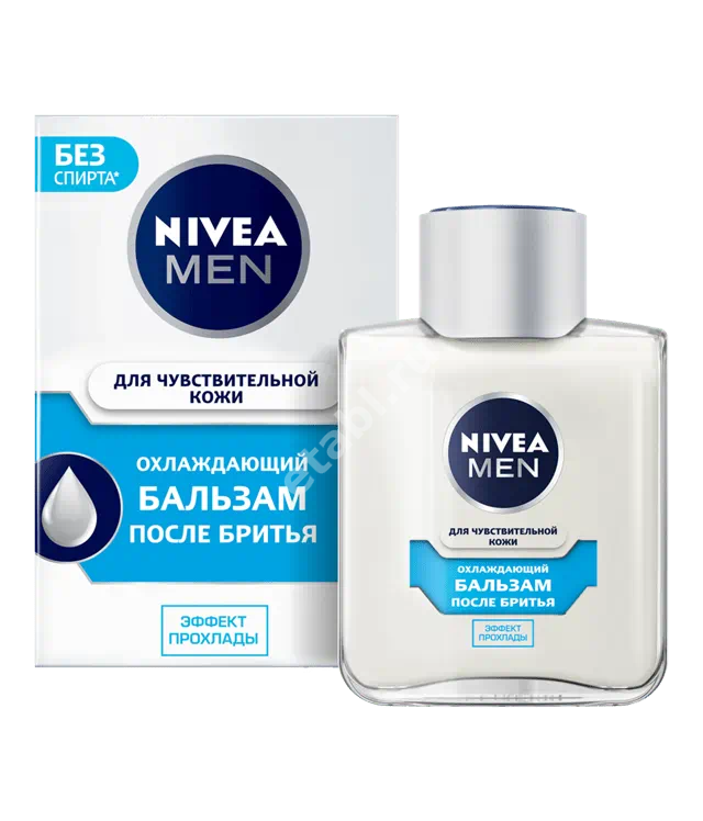 НИВЕЯ For men бальзам после бритья д/чувств кожи Охлаждающий 100мл (БАЙЕРСДОРФ, ГЕРМАНИЯ)