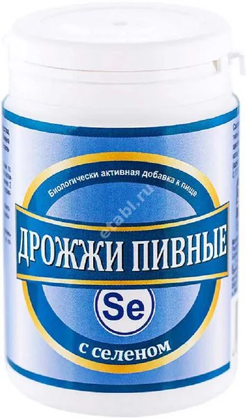 ДРОЖЖИ ПИВНЫЕ Селен табл. N100 (Биотерра, БЕЛАРУСЬ)