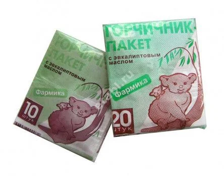 ГОРЧИЧНИК пор. д/наружн. прим. (пак.) N20 Эвкалипт (Натурмед, РФ)