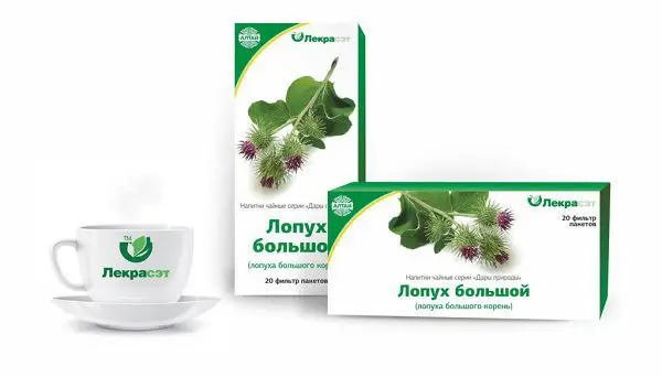 ЛОПУХА КОРЕНЬ (фильтр-пак.) 1.5г N20 (Лекра-СЭТ, РФ)