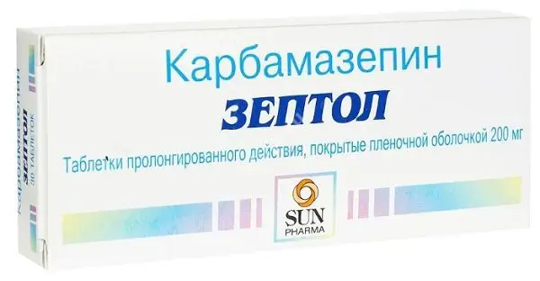 ЗЕПТОЛ табл. пролонг. п.п.о. 200мг N30 (САНФАРМА, ИНДИЯ)