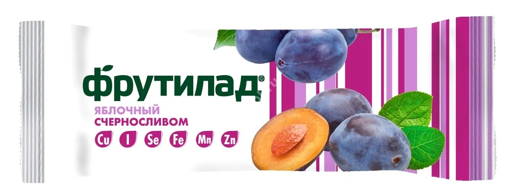 ФРУТИЛАД батончик б/сахара 30г Чернослив (Белое дерево, РФ)
