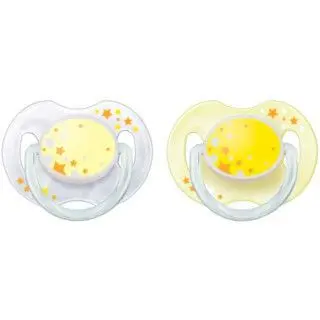 АВЕНТ (Avent) пустышка силик. 0-6м SCF176/18 (86457) Ночная N2 (ФИЛИПС  ЭЛЕКТРОНИКС, ВЕЛИКОБРИТАНИЯ)