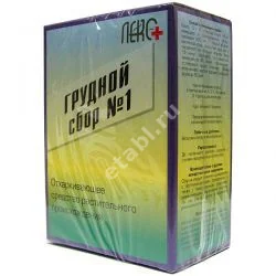 ГРУДНОЙ СБОР N1 (фильтр-пак.) 1.5г N20 (Лек С +, РФ)