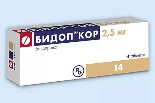 БИДОП КОР табл. 2.5мг N14 (ГЕДЕОН РИХТЕР, ИРЛАНДИЯ)