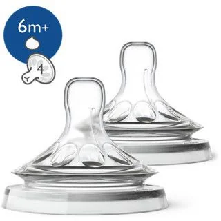 АВЕНТ (Avent) соска силик. д/каш Naturals 6м+ SCF656/27 (80560) N2 (ФИЛИПС  ЭЛЕКТРОНИКС, ВЕЛИКОБРИТАНИЯ)