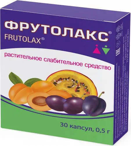 ФРУТОЛАКС капс. 0.5г N30 (НАБИСС, РФ)