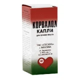 КОРВАЛОЛ капли внутр. (фл.) 15мл N1 (Сесана, РФ)