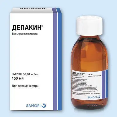 ДЕПАКИН сироп (фл.) 57.64мг/мл - 150мл N1 (САНОФИ, ФРАНЦИЯ)