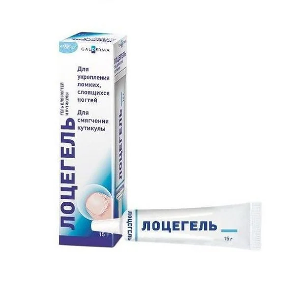 ЛОЦЕГЕЛЬ гель для ногтей/кутикулы 15г (ГАЛДЕРМА, ШВЕЦИЯ)