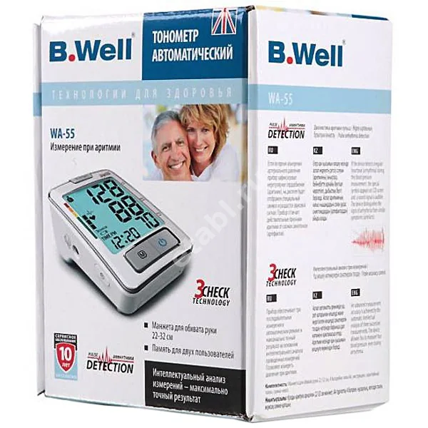 ТОНОМЕТР Би.Велл автомат плечо арт.WA-55 (БИ. ВЕЛЛ, КИТАЙ)