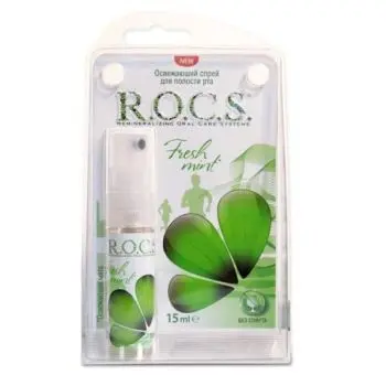 РОКС освежитель для полости рта 15мл Освежающая мята (ДИАРСИ (R.O.C.S.), РФ)