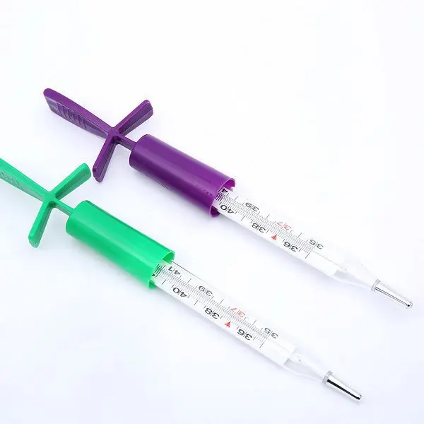 ТЕРМОМЕТР медицинский ртутный (футляр) N1 Легкое встряхивание (Вукси Медикал, КИТАЙ)