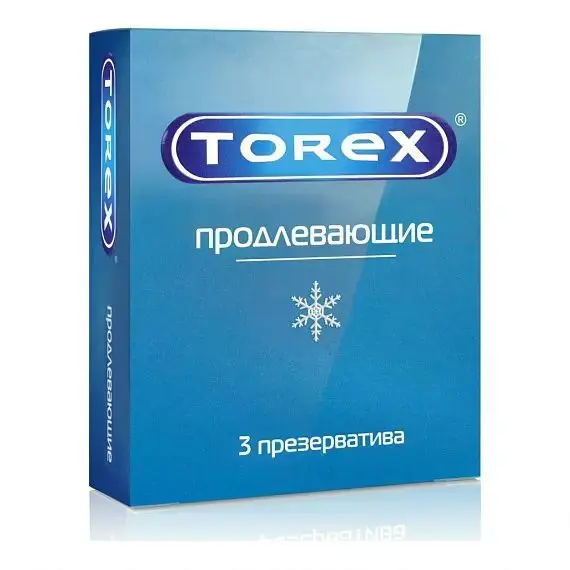 ТОРЕКС презервативы Продлевающие N3 (БЕРГУС, РФ)