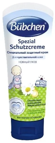 БЮБХЕН (BUBCHEN) крем защитный специальный детский 75мл (Бюбхен Верк, ГЕРМАНИЯ)