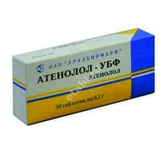 АТЕНОЛОЛ табл. 100мг N30 (Уралбиофарм, РФ)