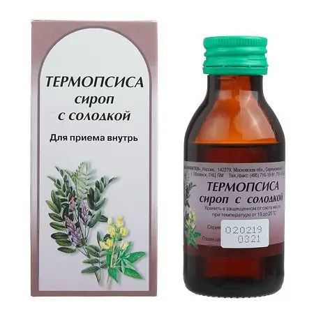 ТЕРМОПСИСА с солодкой сироп (фл.) 100г N1 (Вифитех, РФ)