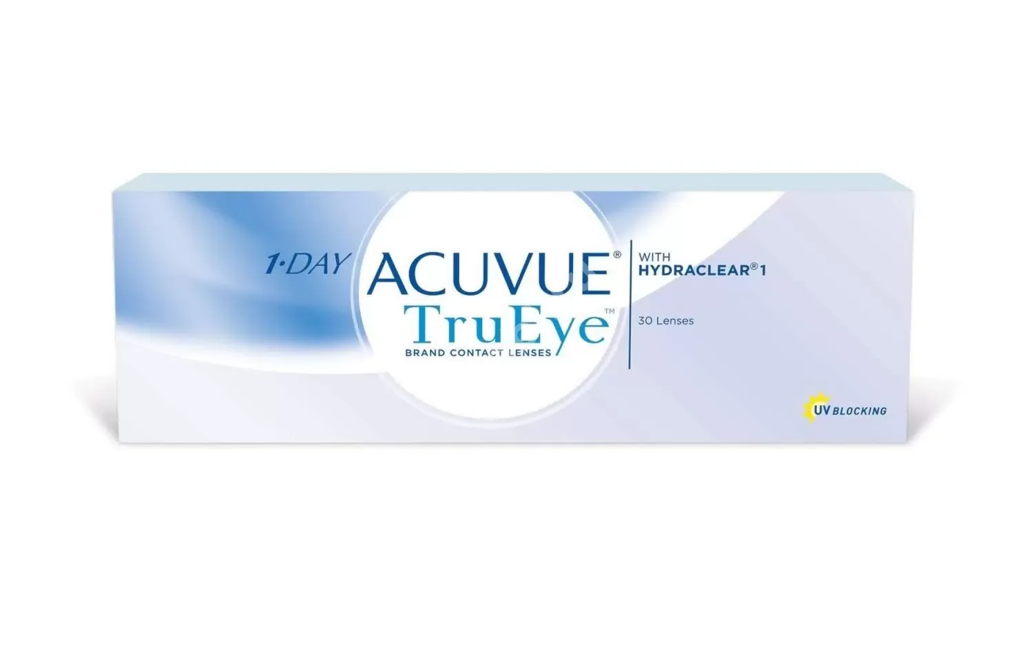 ЛИНЗЫ КОНТАКТНЫЕ 1-DAY Acuvue TruEye 30шт традиц 1день дневн б/цв -8.00 8.5 (Джонсон и Джонсон Вижн Кэер, ИРЛАНДИЯ)