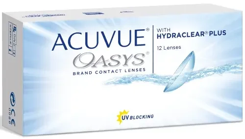 ЛИНЗЫ КОНТАКТНЫЕ Acuvue Oasys 12шт традиц 2нед дневн б/цв -6.50 8.4 (Джонсон и Джонсон Вижн Кэер, ИРЛАНДИЯ)