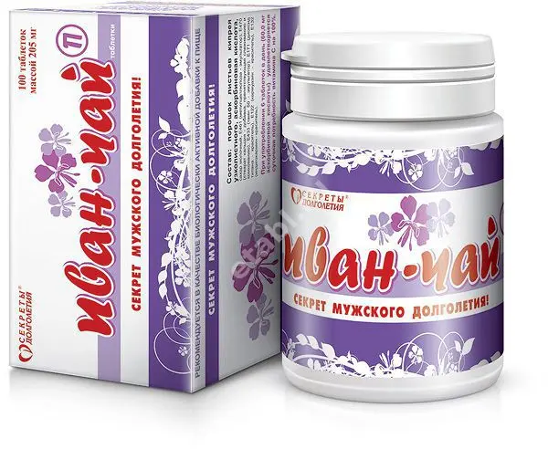 ИВАН-ЧАЙ П табл. 0.205г N100 (ПАРАФАРМ, РФ)