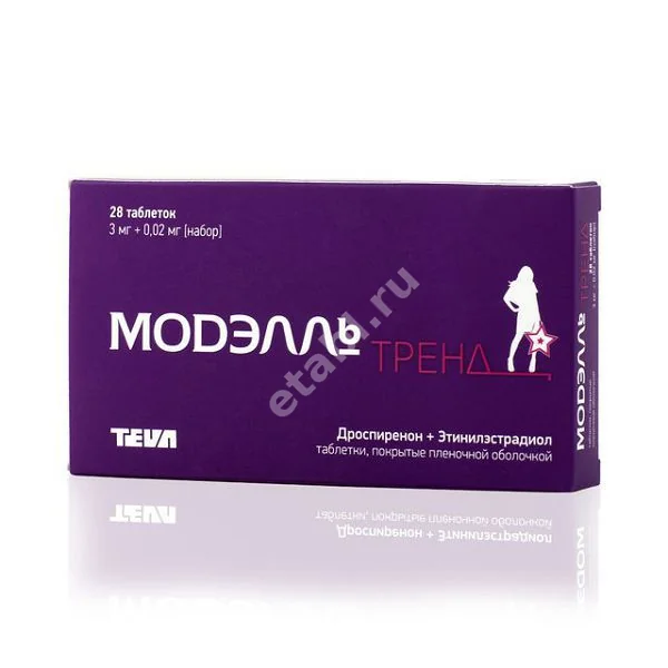 МОДЭЛЛЬ ТРЕНД табл. п.п.о. N28 (ТЕВА, ОМАН)