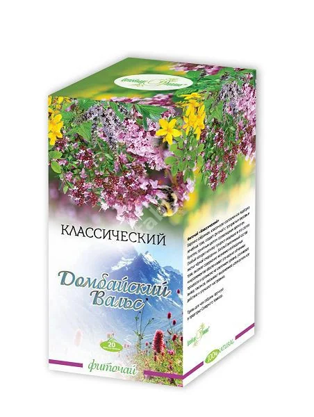 ДОМБАЙСКИЙ ВАЛЬС Классический фиточай (фильтр-пак.) 1.5г N20 (ФИТОФАРМ, РФ)