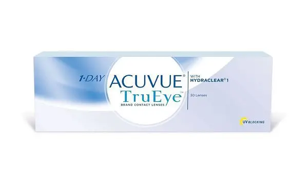 ЛИНЗЫ КОНТАКТНЫЕ 1-DAY Acuvue TruEye 30шт традиц 1день дневн б/цв -1.00 8.5 (Джонсон и Джонсон Вижн Кэер, ИРЛАНДИЯ)