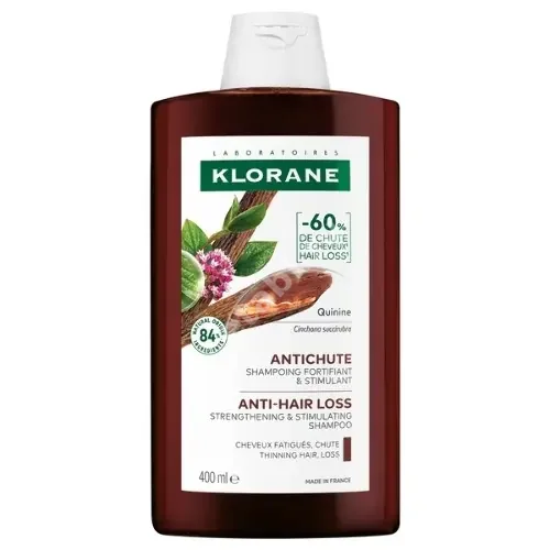 КЛОРАН (KLORANE) шампунь укрепл Экстракт хинина/Витамин В 400мл (ПЬЕР ФАБР, ФРАНЦИЯ)