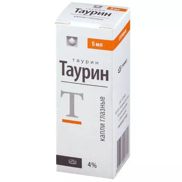 ТАУРИН капли глазн. 4% - 5мл N1 (ФАРМСТАНДАРТ, РФ)